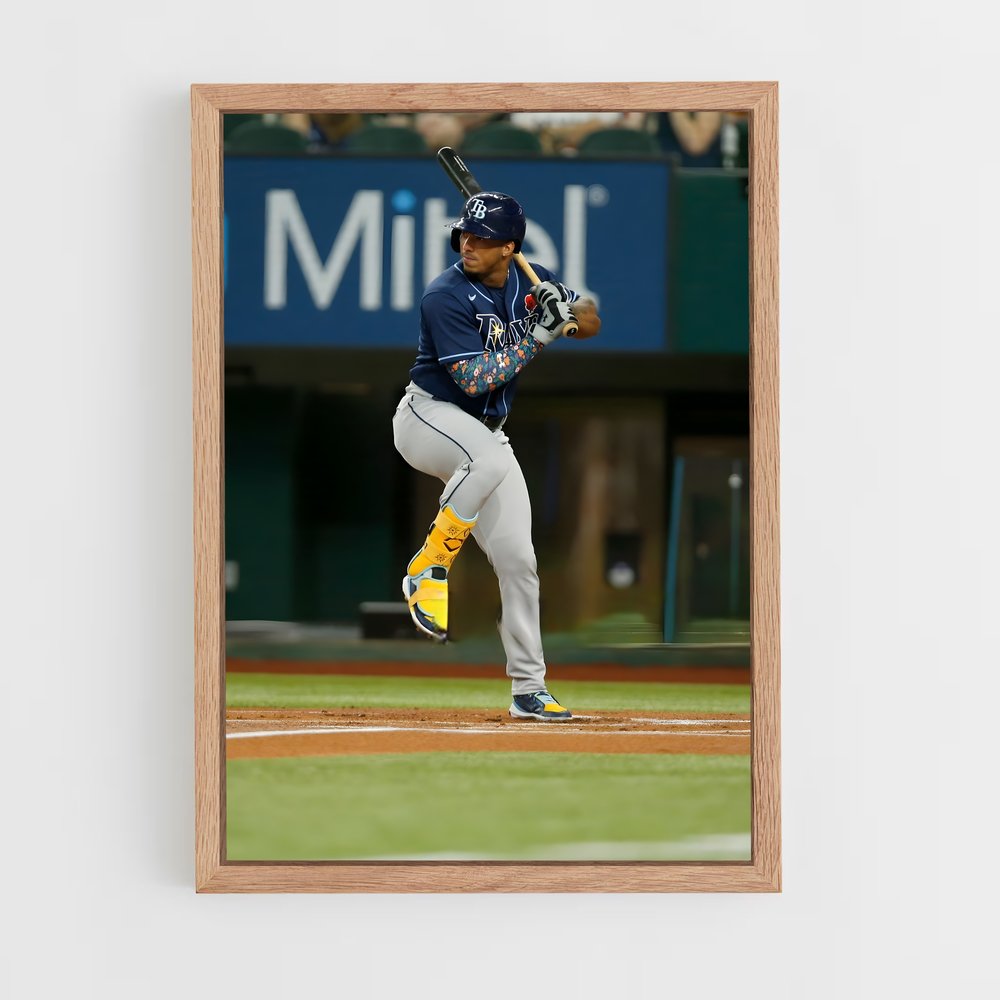 Poster Wander franco – affiche Baseball (vue 4)